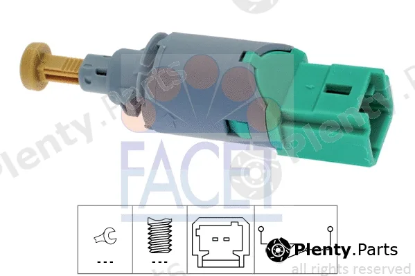 Facet 7.1223 — Stop Light Switch Made in Italy - OE Equivalent
