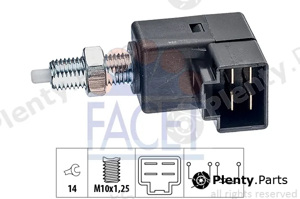 Facet 7.1294 — Stop Light Switch Made in Italy - OE Equivalent