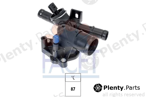 Facet 7.8782 — Thermostat, coolant Made in Italy - OE Equivalent