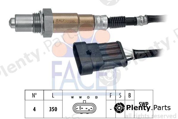 Facet 10.7213 — Lambda Sensor Made in Italy - OE Equivalent