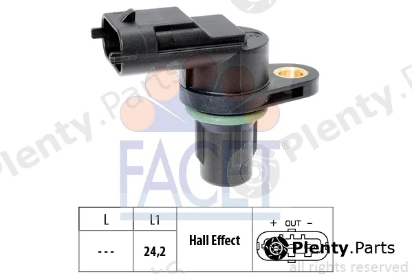 Facet 9.0651 — Sensor, camshaft position Made in Italy - OE Equivalent