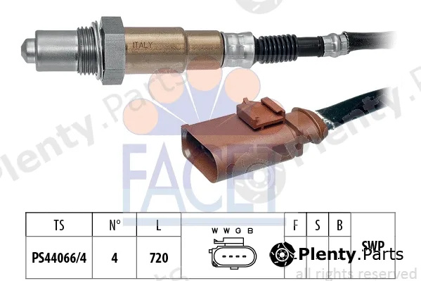 Facet 10.8536 — Lambda Sensor Made in Italy - OE Equivalent