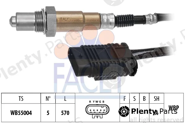 Facet 10.8571 — Lambda Sensor Made in Italy - OE Equivalent