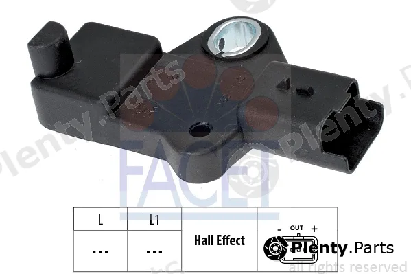 Facet 9.0524 — Sensor, crankshaft pulse Made in Italy - OE Equivalent