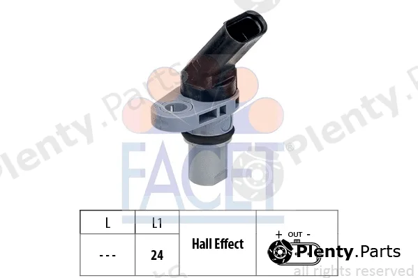 Facet 9.0778 — Sensor, RPM Made in Italy - OE Equivalent