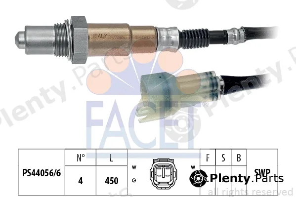 Facet 10.8093 — Lambda Sensor Made in Italy - OE Equivalent