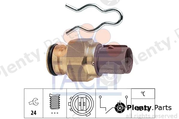 Facet 7.5285 — Temperature Switch, radiator fan Made in Italy - OE Equivalent