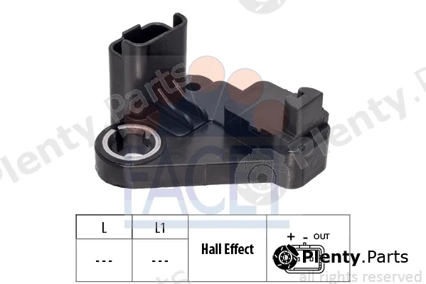 Facet 9.0743 — Sensor, crankshaft pulse OE Equivalent