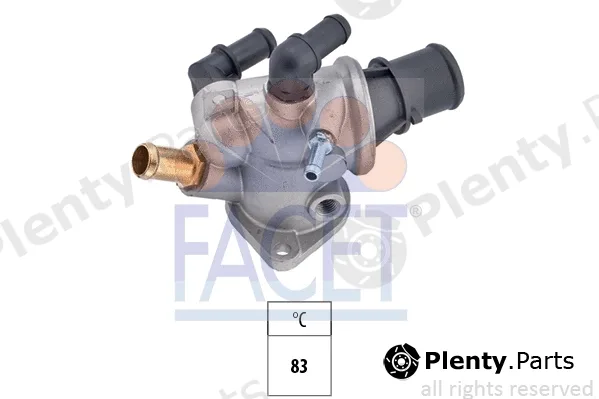 Facet 7.8117 — Thermostat, coolant Made in Italy - OE Equivalent