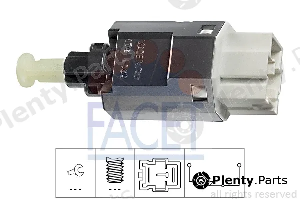 Facet 7.1175 — Stop Light Switch Made in Italy - OE Equivalent