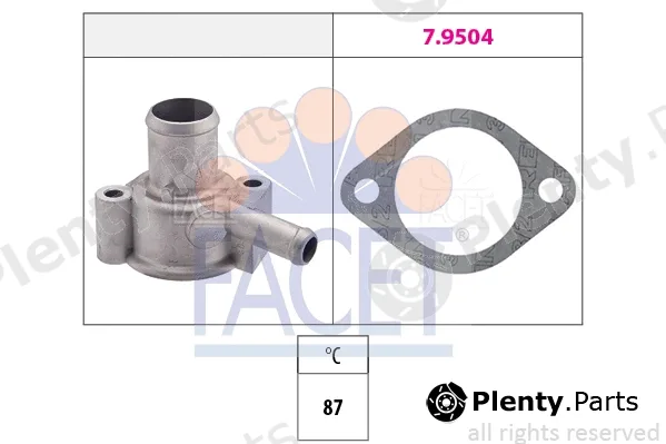 Facet 7.8111 — Thermostat, coolant Made in Italy - OE Equivalent