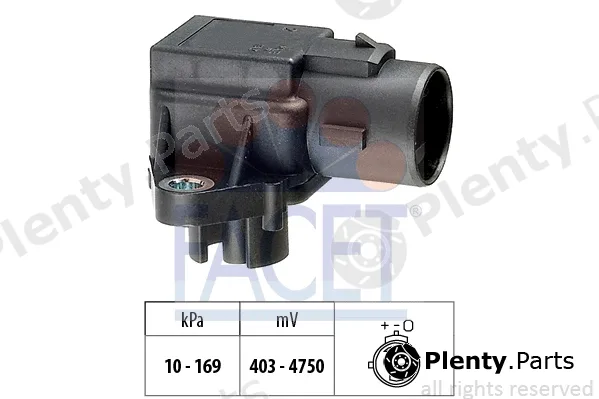 Facet 10.3031 — Air Pressure Sensor, altitude adaption Made in Italy - OE Equivalent