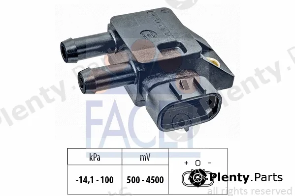 Facet 10.3284 — Air Pressure Sensor, altitude adaption Made in Italy - OE Equivalent