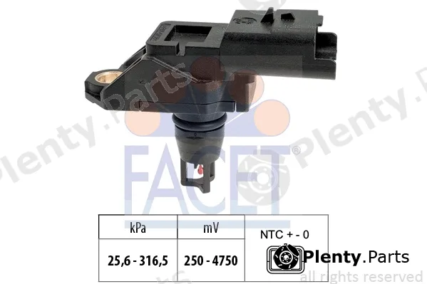 Facet 10.3335 — Air Pressure Sensor, altitude adaption Made in Italy - OE Equivalent