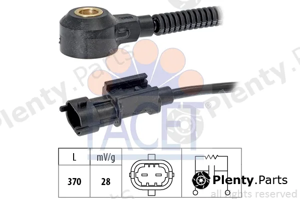 Facet 9.3252 — Knock Sensor Made in Italy - OE Equivalent
