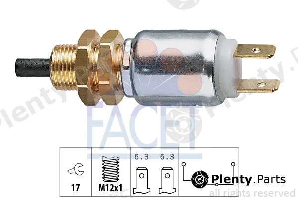 Facet 7.1014 — Stop Light Switch Made in Italy - OE Equivalent