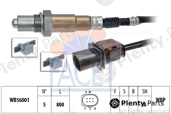Facet 10.8430 — Lambda Sensor Made in Italy - OE Equivalent