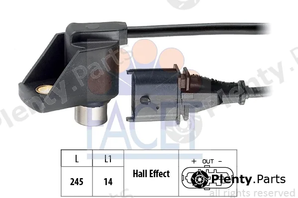 Facet 9.0286 — Sensor, camshaft position Made in Italy - OE Equivalent