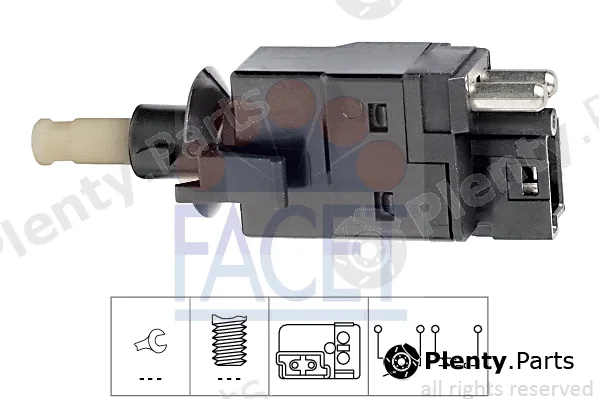 Facet 7.1088 — Stop Light Switch Made in Italy - OE Equivalent