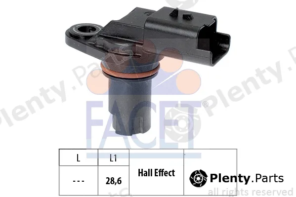 Facet 9.0551 — Sensor, camshaft position Made in Italy - OE Equivalent