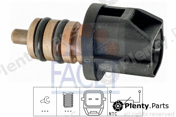 Facet 7.3383 — Sensor, fuel temperature Made in Italy - OE Equivalent