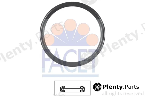 Facet 7.9606 — Seal, thermostat Made in Italy - OE Equivalent
