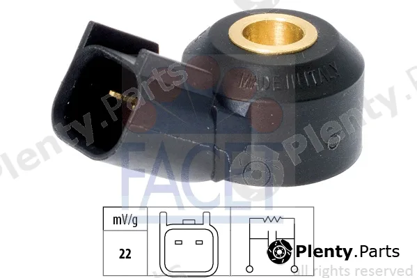 Facet 9.3141 — Knock Sensor Made in Italy - OE Equivalent