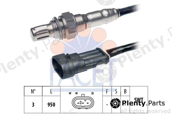 Facet 10.7048 — Lambda Sensor Made in Italy - OE Equivalent