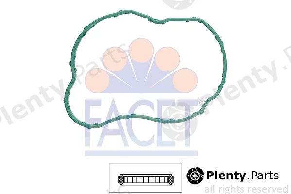Facet 7.9702 — Seal, thermostat Made in Italy - OE Equivalent