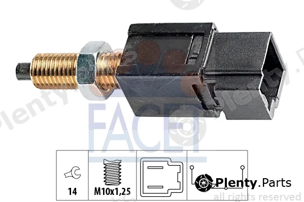 Facet 7.1052 — Stop Light Switch Made in Italy - OE Equivalent