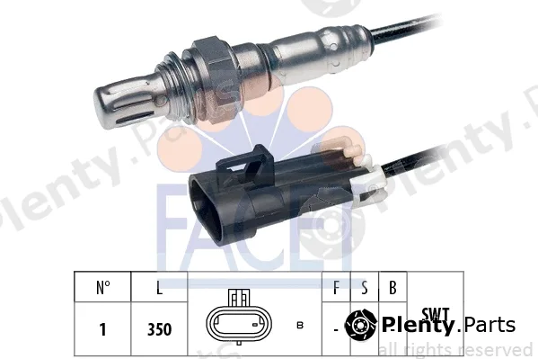 Facet 10.7287 — Lambda Sensor Made in Italy - OE Equivalent