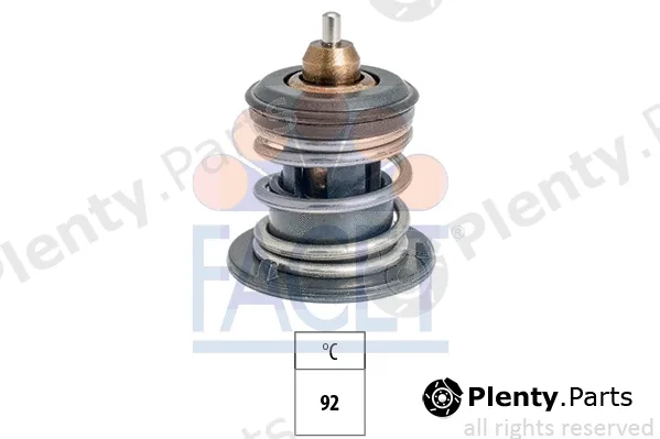 Facet 7.7964S — Thermostat, coolant Made in Italy - OE Equivalent