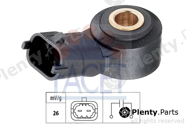 Facet 9.3114 — Knock Sensor Made in Italy - OE Equivalent