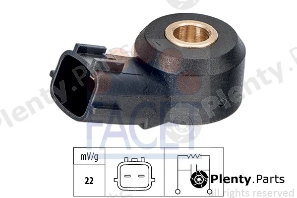 Facet 9.3115 — Knock Sensor Made in Italy - OE Equivalent