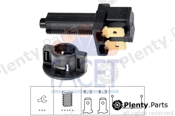 Facet 7.1041 — Stop Light Switch Made in Italy - OE Equivalent