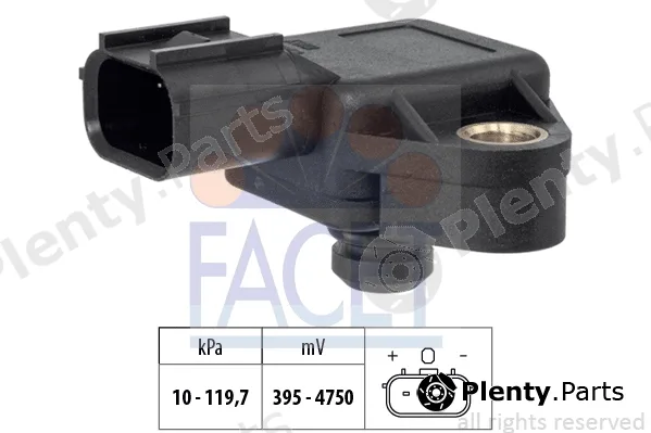 Facet 10.3383 — Air Pressure Sensor, altitude adaption Made in Italy - OE Equivalent