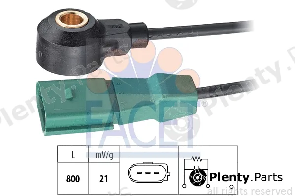 Facet 9.3198 — Knock Sensor Made in Italy - OE Equivalent