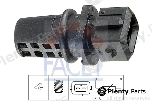 Facet 10.4008 — Sensor, intake air temperature Made in Italy - OE Equivalent