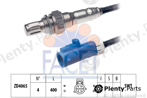 Facet 10.7607 — Lambda Sensor Made in Italy - OE Equivalent