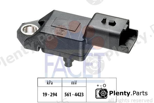 Facet 10.3337 — Air Pressure Sensor, altitude adaption Made in Italy - OE Equivalent