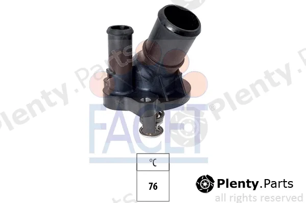 Facet 7.8756 — Thermostat, coolant Made in Italy - OE Equivalent