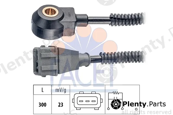Facet 9.3124 — Knock Sensor Made in Italy - OE Equivalent