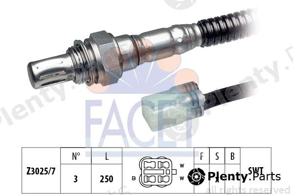 Facet 10.7787 — Lambda Sensor Made in Italy - OE Equivalent
