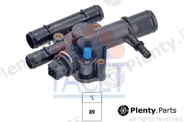 Facet 7.8504 — Thermostat, coolant Made in Italy - OE Equivalent