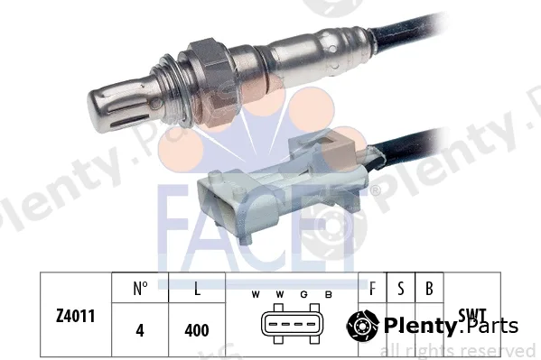 Facet 10.7069 — Lambda Sensor Made in Italy - OE Equivalent