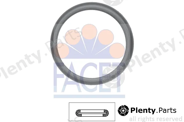 Facet 7.9598 — Seal, thermostat Made in Italy - OE Equivalent