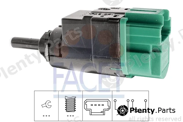 Facet 7.1332 — Stop Light Switch Made in Italy - OE Equivalent