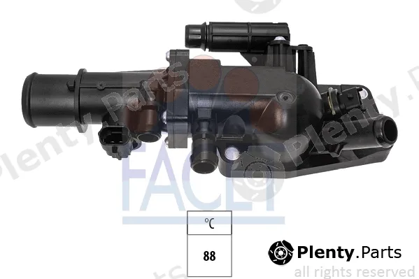 Facet 7.7936 — Thermostat, coolant Made in Italy - OE Equivalent