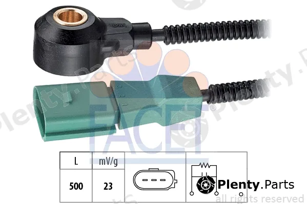 Facet 9.3163 — Knock Sensor Made in Italy - OE Equivalent