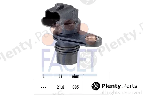 Facet 9.0487 — Sensor, RPM Made in Italy - OE Equivalent